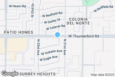 Map image of the property - 13642 N 31st Dr