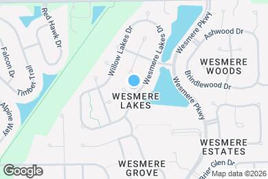 Map image of the property - 5551 Wesmere Lakes Ct