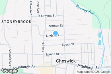 Map image of the property - 1402 Linden St