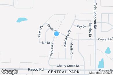 Map image of the property - 8274 Park Pike