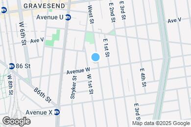 Map image of the property - WEST STREET