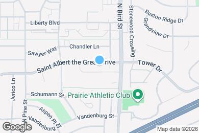 Map image of the property - 853 Saint Albert the Great Dr