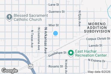 Map image of the property - 2906 Corpus Christi St