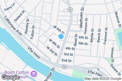 Map image of the property - 18 W 5th St