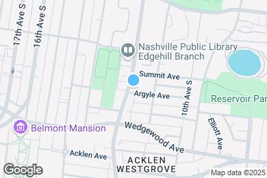 Map image of the property - 1122 Argyle Ave