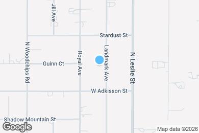 Map image of the property - 1620 Landmark Ave