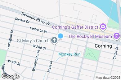 Map image of the property - 135 W 1st St