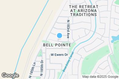 Map image of the property - 18378 W Westfall Way
