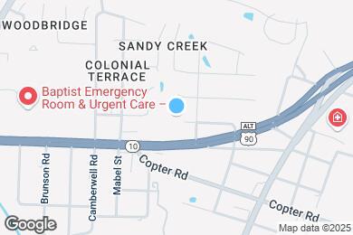 Map image of the property - 2370 Hencye Dr
