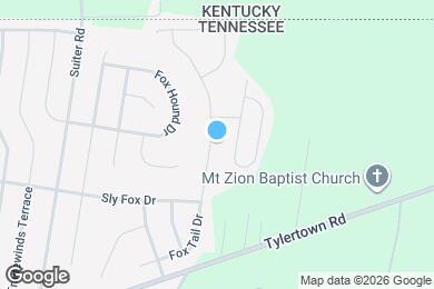 Map image of the property - 3657 Fox Tail Dr