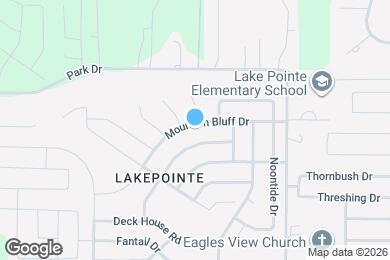 Map image of the property - 5829 Mountain Bluff Dr