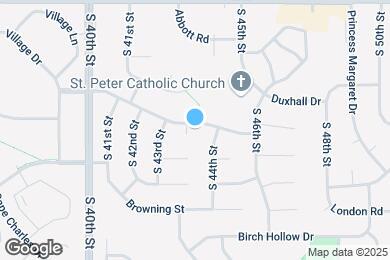 Map image of the property - 6000 Duxhall Ct