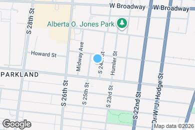 Map image of the property - 856 S 24th St