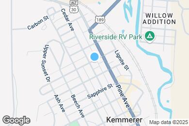 Map image of the property - 318 Pearl St