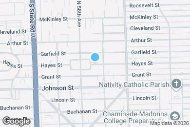 Map image of the property - 5735 Hayes St