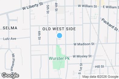 Map image of the property - 543 4th St