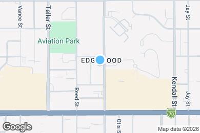 Map image of the property - 1665 Pierce St