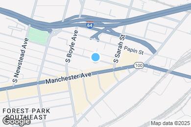 Map image of the property - 4144 Chouteau Ave