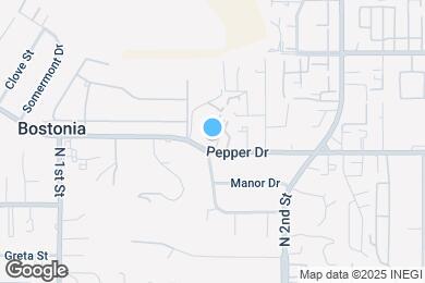 Map image of the property - 1222 Pepper Dr
