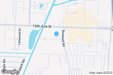 Map image of the property - Avery Lake Worth Beach