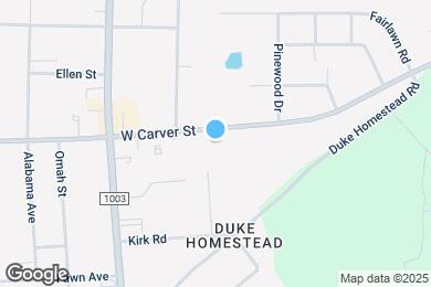 Map image of the property - 2507 W Carver St