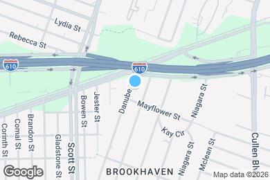 Map image of the property - 1009 Danube St