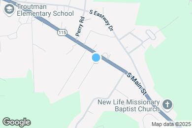 Map image of the property - 109 Aberdeen Dr