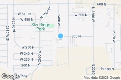 Map image of the property - 322 N 2480 W