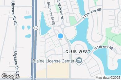 Map image of the property - 11215 Baltimore St NE