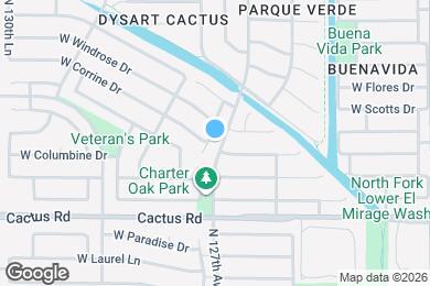 Map image of the property - 12417 N 127th Dr