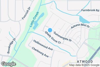 Map image of the property - 460 Shady Grove Ct