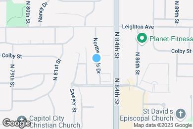Map image of the property - 8230 Ventura Pl