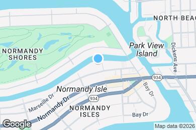 Map image of the property - 1203 Marseille Dr