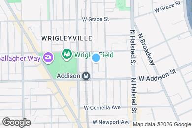 Map image of the property - 3633 N Wilton Ave