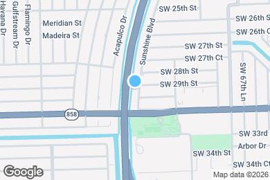 Map image of the property - 2912 Sunshine Blvd