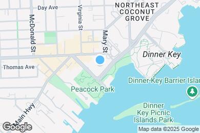 Map image of the property - 2951 S Bayshore Dr