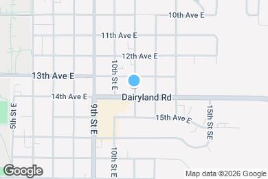 Map image of the property - 1315 11th St E