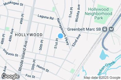 Map image of the property - 5112 Hollywood Rd