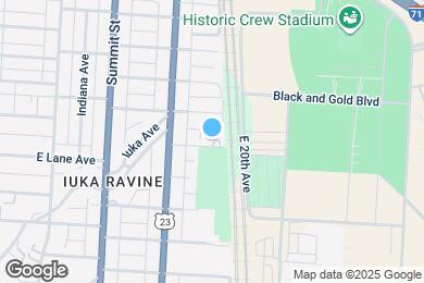 Map image of the property - 464 E Norwich Ave