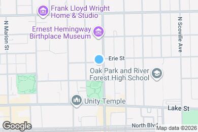 Map image of the property - 801 Erie St