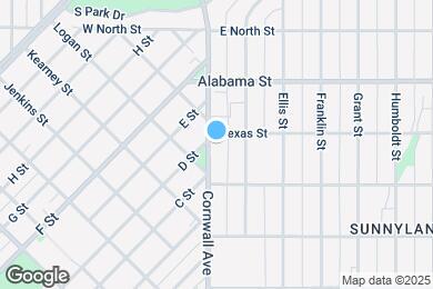 Map image of the property - 2324 Cornwall Ave