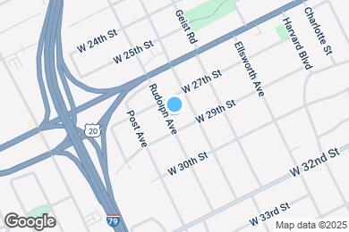 Map image of the property - 2803 Rudolph Ave