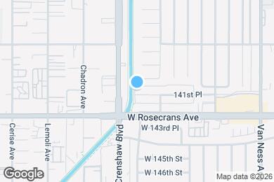 Map image of the property - 2935 W. 141st Place