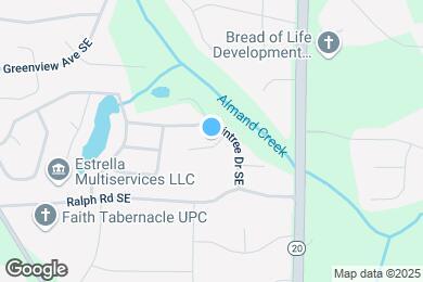 Map image of the property - 846 Raintree Way SE
