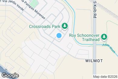 Map image of the property - 7510 S Via Rancho La Costa