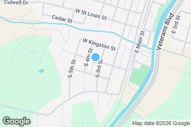 Map image of the property - 1200 S 3rd St