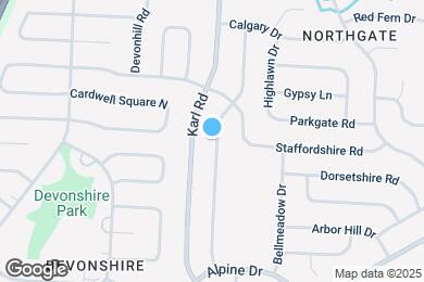Map image of the property - 6373 Faircrest Rd