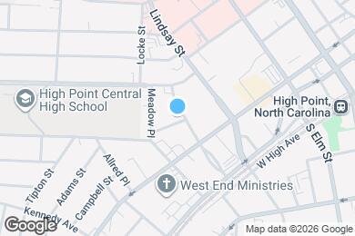 Map image of the property - 301 Oakwood St