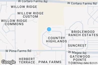 Map image of the property - 4732 W Sleepydale Ct