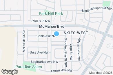 Map image of the property - 5936 Canis Ave NW